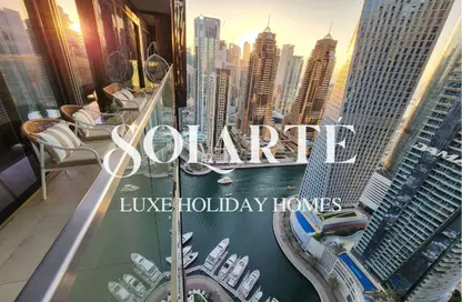 شقة - 2 غرف نوم - 2 حمامات للايجار في بوابة المارينا 2 - مارينا جيت - دبي مارينا - دبي