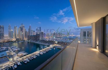 Apartment - 4 - 4 for rent in Beach Mansion Tower 1 - Beach Mansion - Emaar Beachfront - Dubai Harbour - Dubai