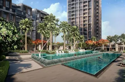 شقة - غرفة نوم - 2 حمامات للبيع في ديزاين كوارتر برج ج - ديزاين كوارتر - دبي ديزاين ديستريكت - دبي