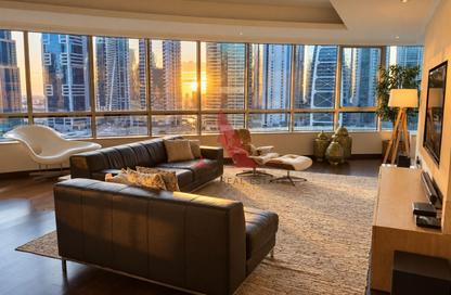Apartment - 4 - 4 for rent in Horizon Tower - Dubai Marina - Dubai