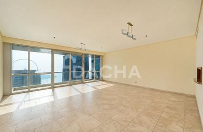 Apartment - 3 Bedrooms - 4 Bathrooms for rent in Al Fattan Marine Tower - Al Fattan Marine Towers - Jumeirah Beach Residence - Dubai
