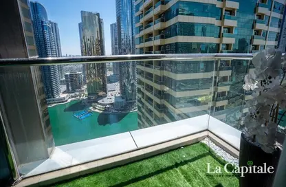 شقة - 2 غرف نوم - 3 حمامات للايجار في جلوبال ليك فيو - (JLT) مجمع E - أبراج بحيرات الجميرا - دبي