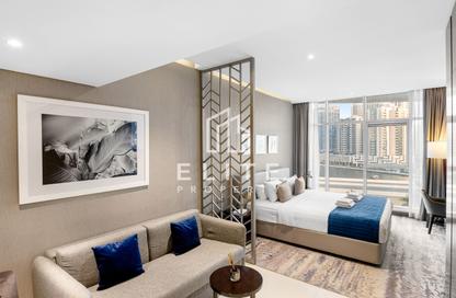 Hotel  and  Hotel Apartment - Studio - 1 for rent in Damac Maison Prive B - Damac Maison Prive - Business Bay - Dubai
