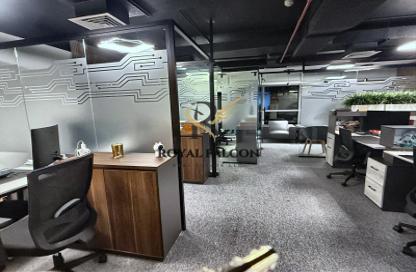 Office Space - Studio - 1 Bathroom for rent in The Binary Tower - Business Bay - Dubai