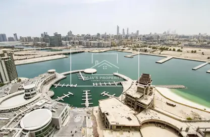 Apartment - 2 Bedrooms - 3 Bathrooms for rent in Al Durrah Tower - Marina Square - Al Reem Island - Abu Dhabi