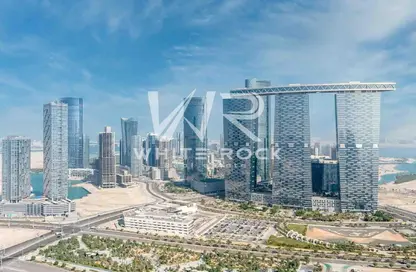 Apartment - 2 Bedrooms - 3 Bathrooms for rent in The Gate Tower 1 - Shams Abu Dhabi - Al Reem Island - Abu Dhabi