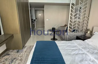 Apartment - Studio - 1 Bathroom for rent in Damac Maison Prive A - Damac Maison Prive - Business Bay - Dubai