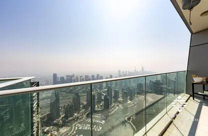 Apartment - 3 Bedrooms - 5 Bathrooms for rent in Damac Heights - Dubai Marina - Dubai