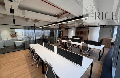 Office Space - Studio - 1 Bathroom for rent in I Rise Tower - Barsha Heights (Tecom) - Dubai