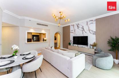 Apartment - 2 - 3 for rent in Al Anbara - Shoreline Apartments - Palm Jumeirah - Dubai