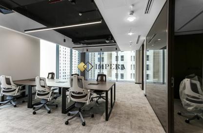Office Space - Studio - 2 Bathrooms for rent in Al Fattan Office Tower - Al Fattan Marine Towers - Jumeirah Beach Residence - Dubai