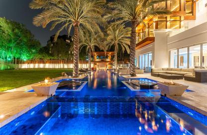 Villa - 7+ Bedrooms - 7+ Bathrooms for rent in Desert Leaf 1 - Desert Leaf - Al Barari - Dubai