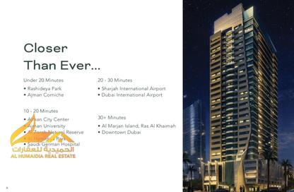 Apartment - 1 Bedroom - 2 Bathrooms for sale in Al Aamra Gardens - Al Amerah - Ajman