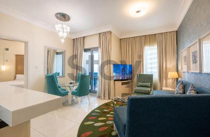 Apartment - 1 Bedroom - 2 Bathrooms for rent in Damac Maison Dubai Mall Street (The Signature) - Burj Khalifa Area - Downtown Dubai - Dubai