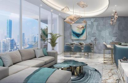 Apartment - Studio - 1 Bathroom for sale in Chic Tower - Business Bay - Dubai