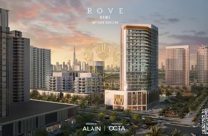 Apartment - 1 Bedroom - 2 Bathrooms for sale in Rove Home Meydan Horizon - Bukadra - Dubai