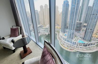 Apartment - 3 Bedrooms - 2 Bathrooms for rent in JW Marriott Hotel Marina - Dubai Marina - Dubai Apartment - 3 Bedrooms - 2 Bathrooms for rent in JW Marriott Hotel Marina - Dubai Marina - Dubai