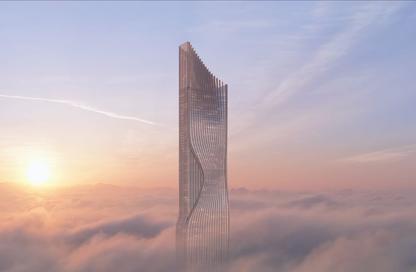 Apartment - 4 Bedrooms - 5 Bathrooms for sale in Tiger Sky Tower - Business Bay - Dubai