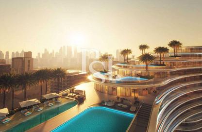 Apartment - Studio - 1 Bathroom for sale in Binghatti Aquarise - Business Bay - Dubai