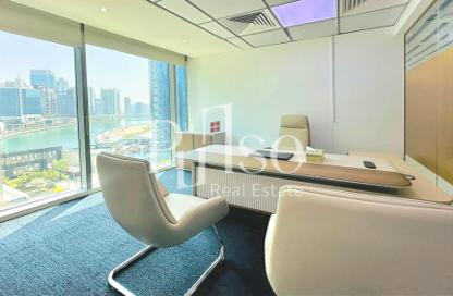 Office Space - Studio - 2 for rent in The Binary Tower - Business Bay - Dubai
