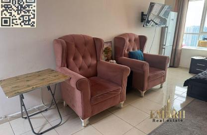 Apartment - Studio - 1 Bathroom for sale in Orient Towers - Al Bustan - Ajman