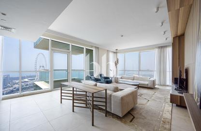 Apartment - 4 Bedrooms - 5 Bathrooms for sale in Al Bateen Residences - Jumeirah Beach Residence - Dubai
