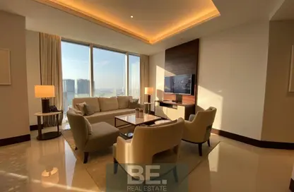 شقة - 2 غرف نوم - 3 حمامات للايجار في 1 فندق العنوان-سكاي فيو - أبراج العنوان سكاي فيو - وسط مدينة دبي - دبي