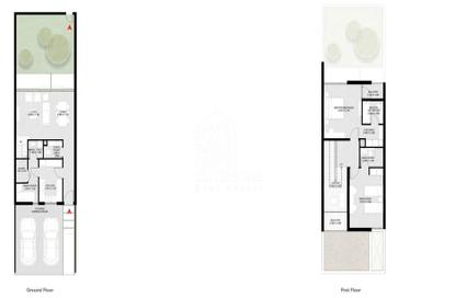 Townhouse - 2 - 4 for sale in Sequoia - Masaar - Tilal City - Sharjah