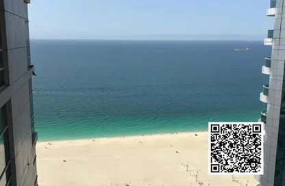 Apartment - 2 Bedrooms - 2 Bathrooms for rent in Corniche Tower - Ajman Corniche Road - Ajman