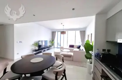 Apartment - 2 Bedrooms - 2 Bathrooms for rent in Beach Isle Tower 1 - Beach Isle - Emaar Beachfront - Dubai Harbour - Dubai