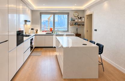Apartment - 2 - 2 for rent in Azure Residences - Palm Jumeirah - Dubai