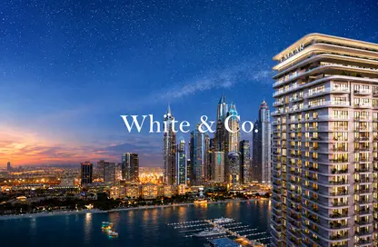 Apartment - 3 Bedrooms - 4 Bathrooms for sale in Beachgate by Address - Emaar Beachfront - Dubai Harbour - Dubai