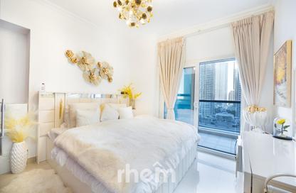 Apartment - 2 Bedrooms - 3 Bathrooms for rent in Time Place Tower - Dubai Marina - Dubai