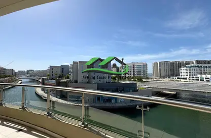 شقة - 2 غرف نوم - 3 حمامات للايجار في شقق امواج 1 - شاطئ الراحة - أبوظبي