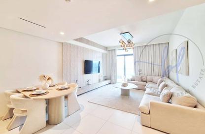 شقة - 2 غرف نوم - 2 حمامات للايجار في برج Marina Vista 2 - مارينا فيستا - إعمار بيتشفرونت - دبي هاربور - دبي