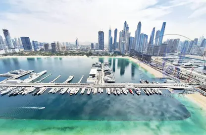 شقة - 2 غرف نوم - 2 حمامات للايجار في برج Marina Vista 2 - مارينا فيستا - إعمار بيتشفرونت - دبي هاربور - دبي