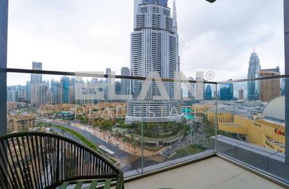 Apartment - 1 Bedroom - 2 Bathrooms for rent in Boulevard Point - Downtown Dubai - Dubai