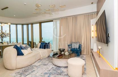 Apartment - 1 Bedroom - 2 Bathrooms for rent in Beach Walk Residences 1 - Beach Walk Residences - Dubai Islands - Dubai