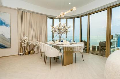 Apartment - 1 Bedroom - 2 Bathrooms for rent in Beach Walk Residences 1 - Beach Walk Residences - Dubai Islands - Dubai