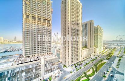 شقة - 2 - 2 للايجار في برج Beach Isle 2 - بيتش آيل - إعمار بيتشفرونت - دبي هاربور - دبي