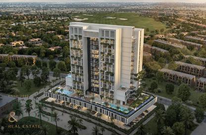 Apartment - Studio - 1 Bathroom for sale in Fairway Residences By Prescott - Dubai Sports City - Dubai Apartment - Studio - 1 Bathroom for sale in Fairway Residences By Prescott - Dubai Sports City - Dubai