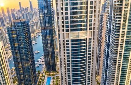 Apartment - 3 - 4 for sale in Marina Pinnacle - Dubai Marina - Dubai