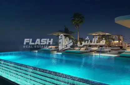 Apartment - Studio - 2 Bathrooms for sale in Soleva Beach Residence - Al Marjan Island - Ras Al Khaimah