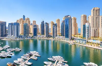 Apartment - 2 Bedrooms - 3 Bathrooms for rent in Al Majara 2 - Al Majara Towers - Dubai Marina - Dubai
