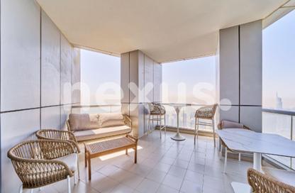 Duplex - 3 Bedrooms - 5 Bathrooms for rent in The Torch - Dubai Marina - Dubai