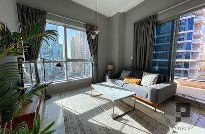Apartment - 1 Bedroom - 2 Bathrooms for rent in Bay Central Tower Central - Bay Central - Dubai Marina - Dubai