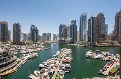 شقة - 4 غرف نوم - 5 حمامات للايجار في بوابة المارينا 1 - مارينا جيت - دبي مارينا - دبي