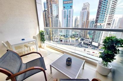 Apartment - Studio - 1 for rent in Skyview Tower - Dubai Marina - Dubai