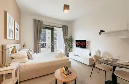 Apartment - Studio - 1 Bathroom for rent in Sparkle Tower 2 - Sparkle Towers - Dubai Marina - Dubai