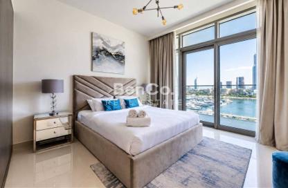 Apartment - 2 - 2 for rent in Sunrise Bay Tower 2 - Sunrise Bay - Emaar Beachfront - Dubai Harbour - Dubai